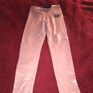 Pink leggings